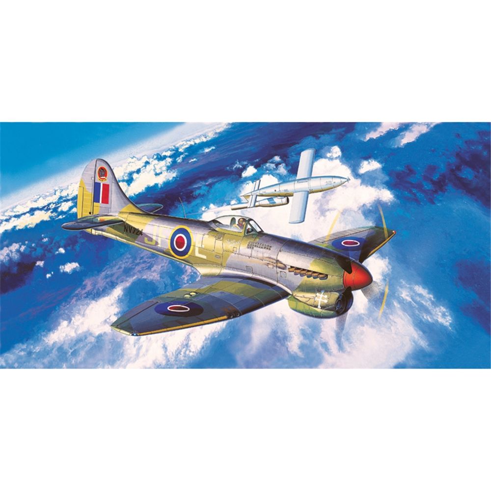 Plan Encarté Starelec MRA N°610 - Hawker Tempest V & Corsaire Magic - Aviation Militaire - Occasion